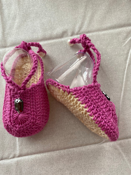 Handmade Crochet Shoes 3-6 Months